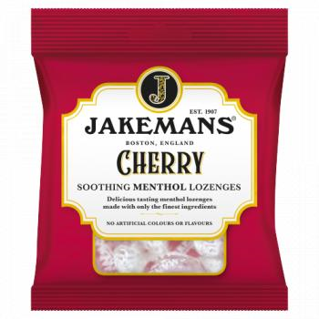 JAKEMAN'S Cherry Lozenges 73g JAKEMAN'S Cherry Lozenges 73g